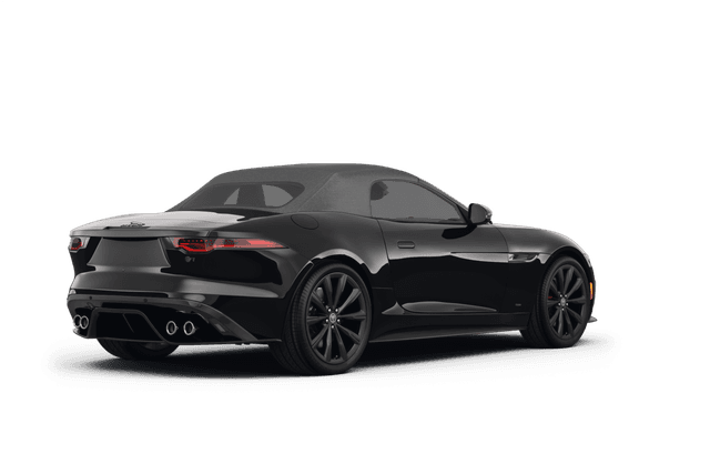 Jaguar F-TYPE  - Back view Jaguar F-TYPE  - Back view